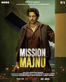 ดูหนังใหม่ Mission Majnu (2023) ปฏิบัติการเลือดเดือด HD เต็มเรื่อง